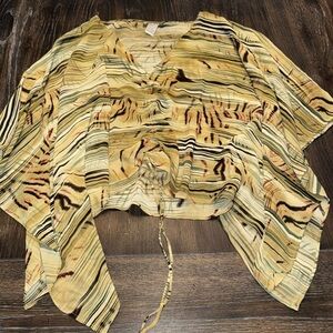 UNIQUE SPECTRUM KIMONO TOP SIZE XL